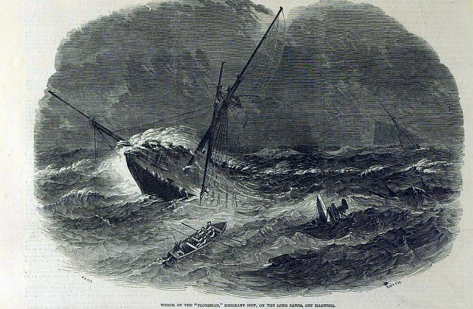 ship wrecked
